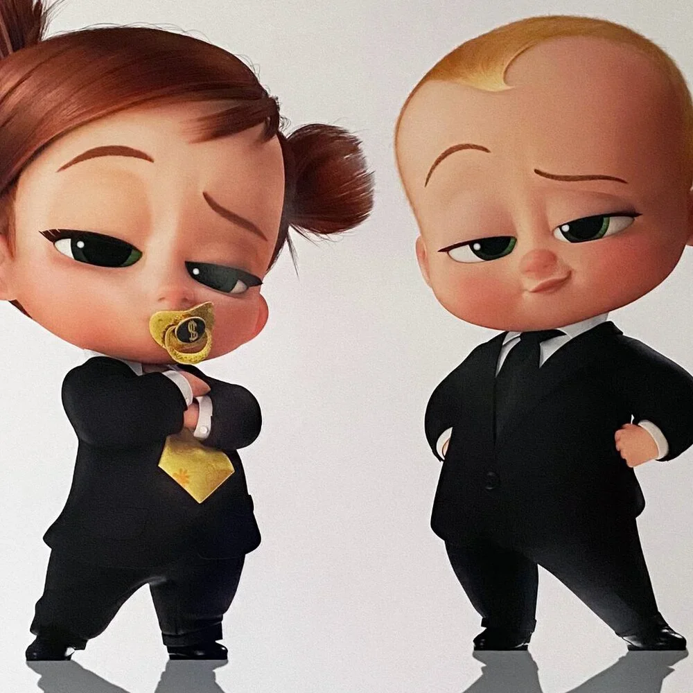 BOSS BABY: FAMILY BUSINESS (2021) - ORIGINAL DOUBLE SIDED MOVIE POSTER - Picture 2 of 2